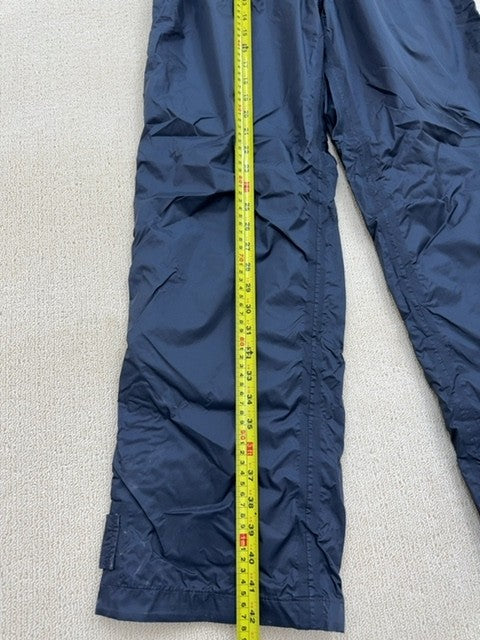 Columbia Men's Navy Water Resistant Rain Pants Size M