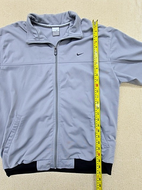 Nike Men's Gray Therma-FIT Full-Zip Performance Jacket L
