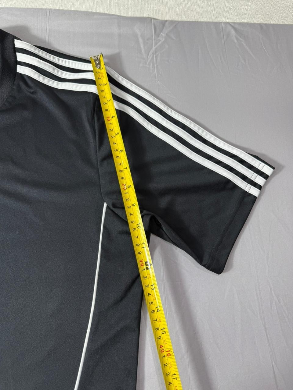 Adidas Men's Black Climalite Soccer Jersey Short Sleeve V-Neck Size M