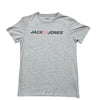 Jack & Jones Men's Gray T-Shirt – Size M, Heather jack jones heather, Graphic
