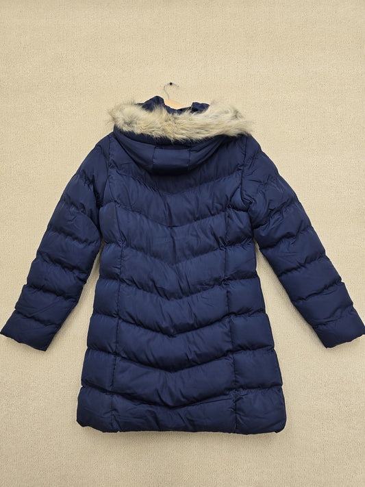 French Connection Women's Navy Jacket – Size XS, Puffer