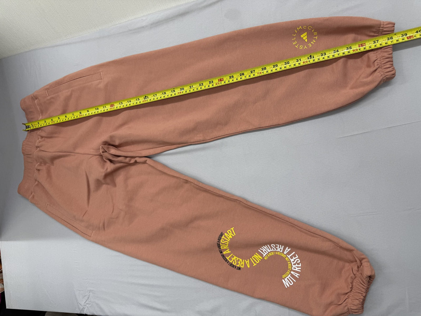 Adidas Stella McCartney Organic Cotton Sweatpants S Timber NWT