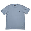 Polo Ralph Lauren Men's Blue T-Shirt – Size M, Logo, Short Sleeve