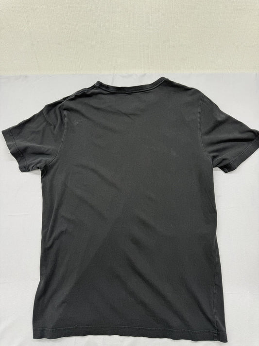 Puma Black Men's M Short Sleeve Crew Neck Cotton T-Shirt