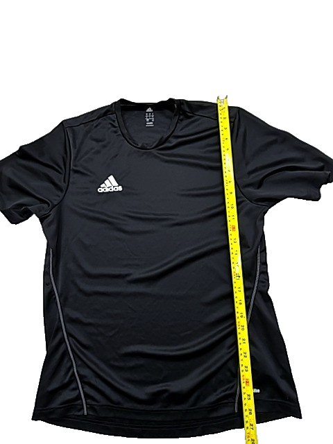 Adidas Climacool Black Jersey Shirt L Short Sleeve Crewneck