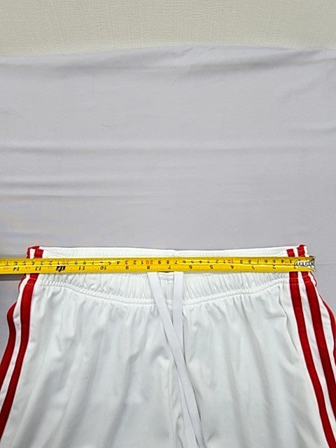 Adidas Men's White Mexico Shorts Size L Recycled Polyester