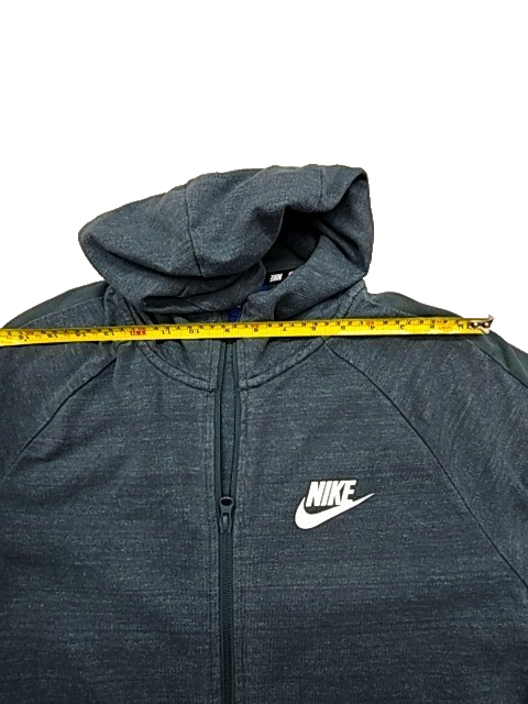 Nike Men's Dark Green Tech Fleece Hoodie Size M