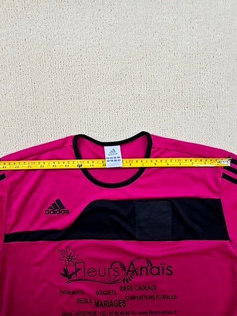 Adidas Pink Polyester Soccer Team Jersey Thailand 1pc