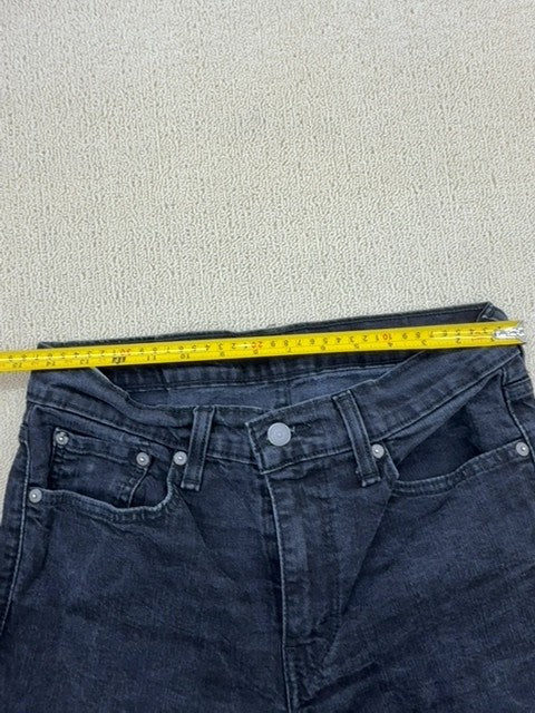 Levi's Men's Black Slim Fit 511 Jeans Size 30 Stretch Zip Fly
