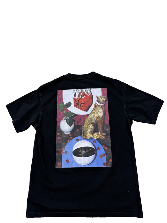 Nike Men's Black T-Shirt – Size S, Short Sleeve, Cotton – Ref 2DDBC