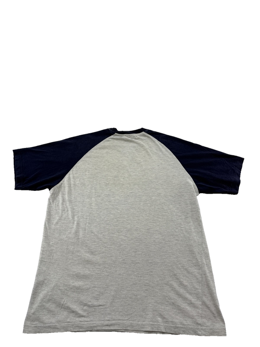 Fila Men's L Cream Raglan T-Shirt Color Block Cotton