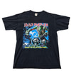 Iron Maiden Unisex Black T-Shirt – Size L