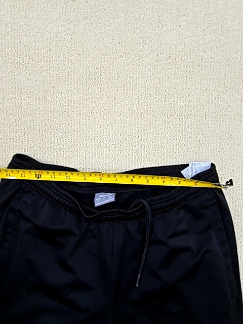 Puma Men's Black Track Pants M Elastic Waist Drawstring