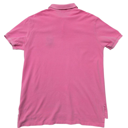 Polo Ralph Lauren Men's Pink Polo Shirt – Size L