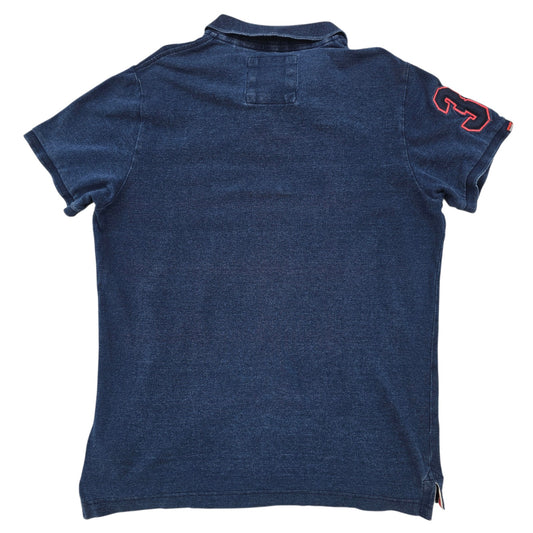 Superdry Men Navy Polo Shirt size XXL product image 2