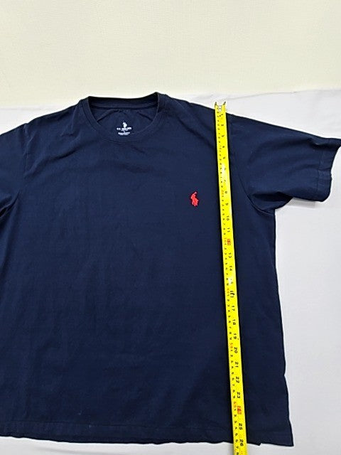 Polo Ralph Lauren Men's Navy Crewneck T-Shirt L Cotton