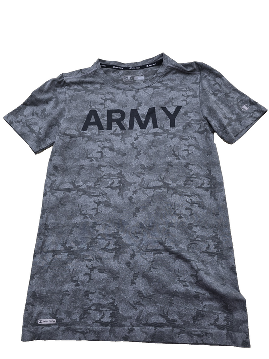 Champion Pro-Tech ARMY Camo T-Shirt XL Dark Gray Men's
