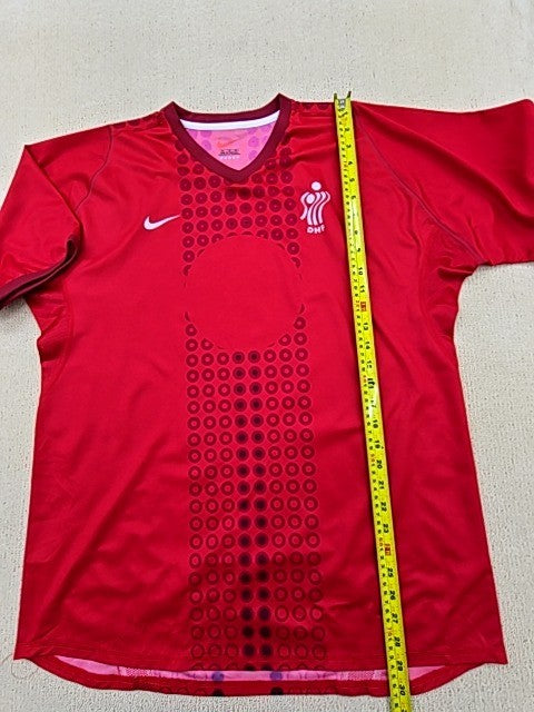 Nike Men's Maroon Dri-FIT Jersey XL Short Sleeve Replica
