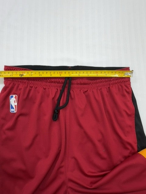 Adidas Men's Red Miami Heat Swingman Basketball Shorts XL