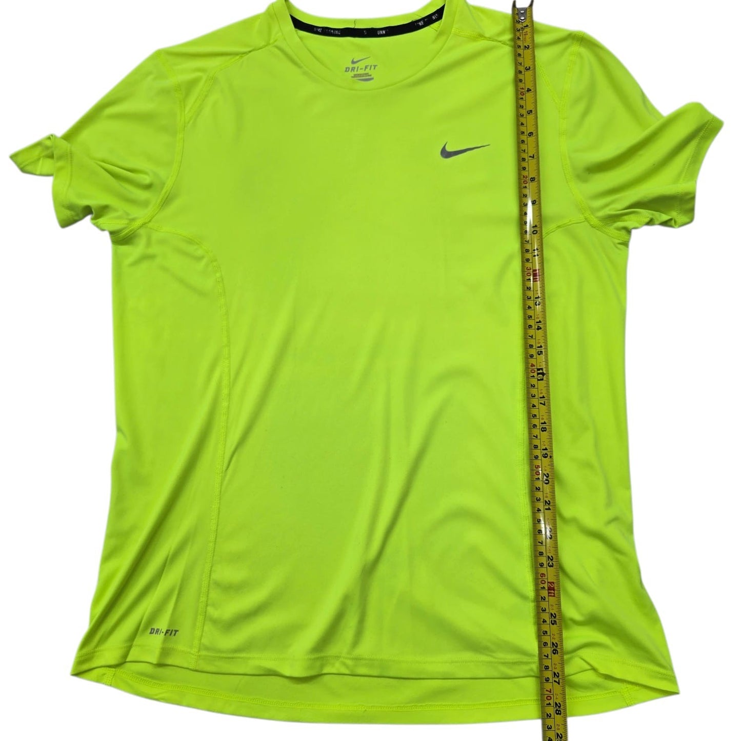 Nike Men's Dri-FIT Light Green Running T-Shirt Size L