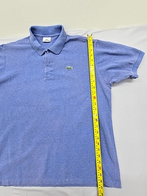 Lacoste Men's Blue Polo Shirt XL Classic Cotton Pique Short Sleeve