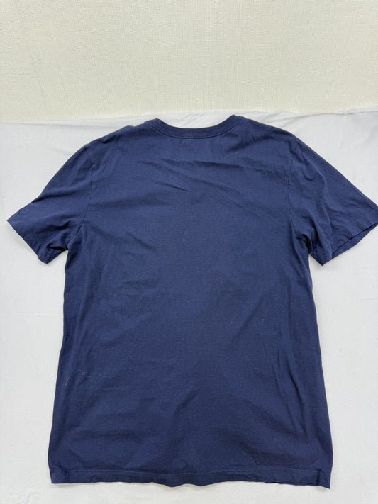 Nike Men's Navy T-Shirt – Size M, Basketball
