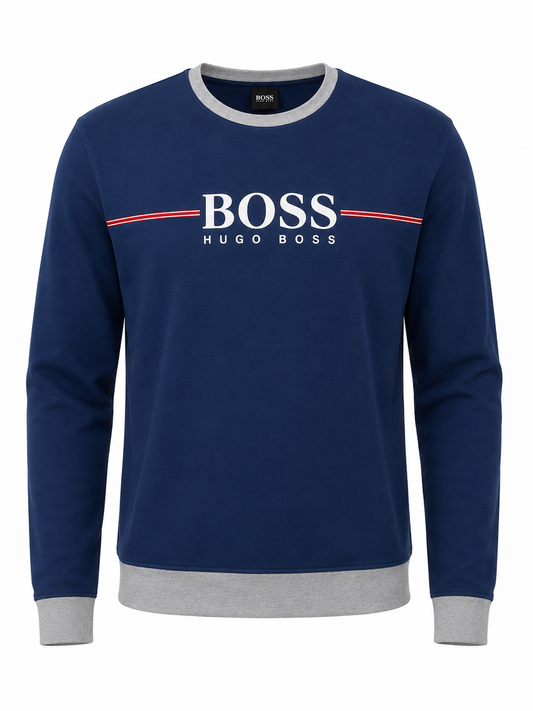 Hugo Boss Men Blue Sweatshirt size XXL product image 2