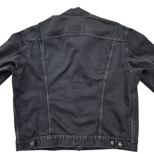 Vintage Levi's Men's Jacket – Size XXL, Dark Wash