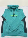Nike Men's Teal Pullover Hoodie Size M Therma-Fit Athletic