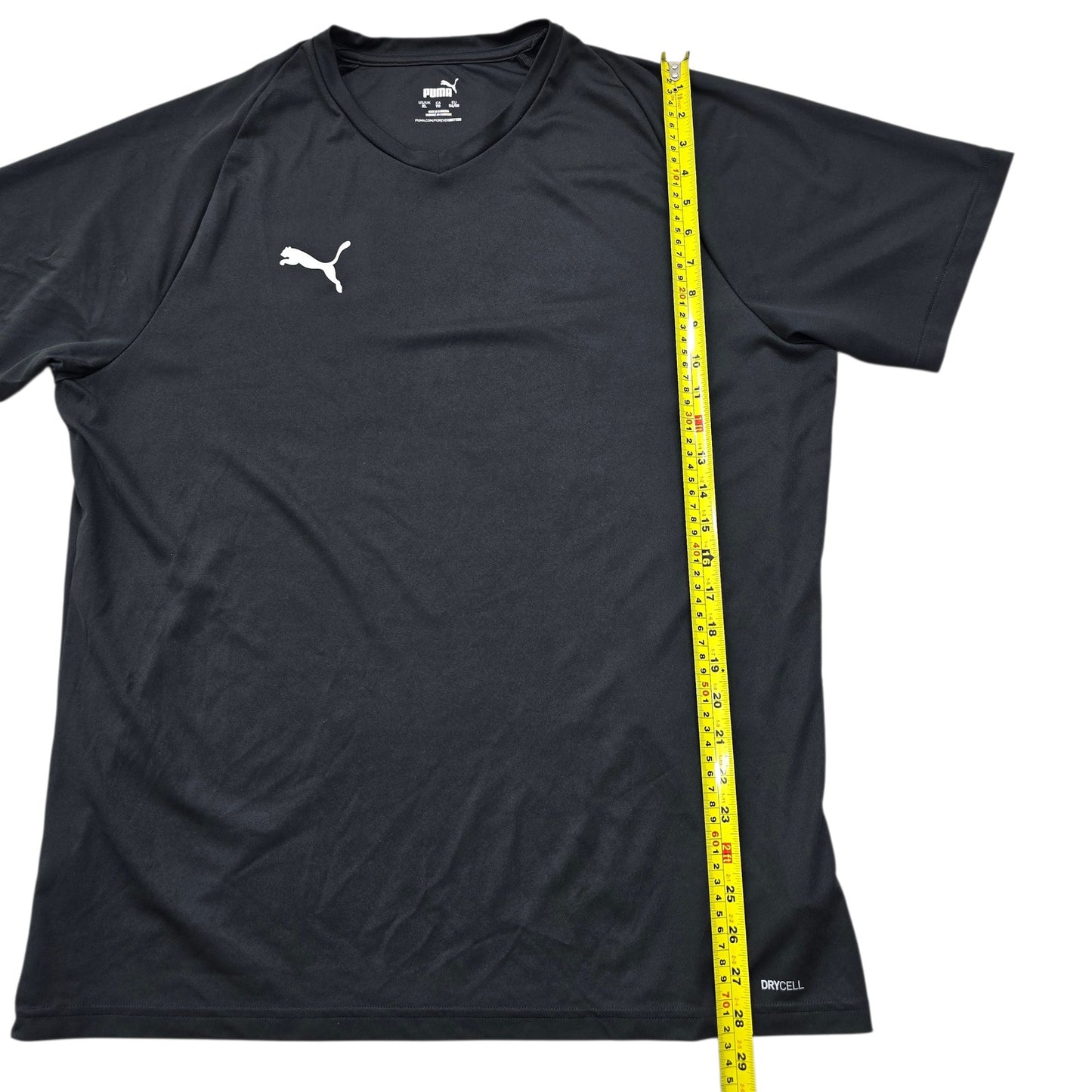 PUMA Men's Black dryCELL Soccer Training Jersey XL Slim