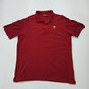 Ferrari Men's Red Polo Shirt – Size 3XL, Logo