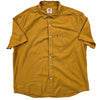 Levi's Men's Yellow Shirt – Size XXL, Slim Fit, Short Sleeve