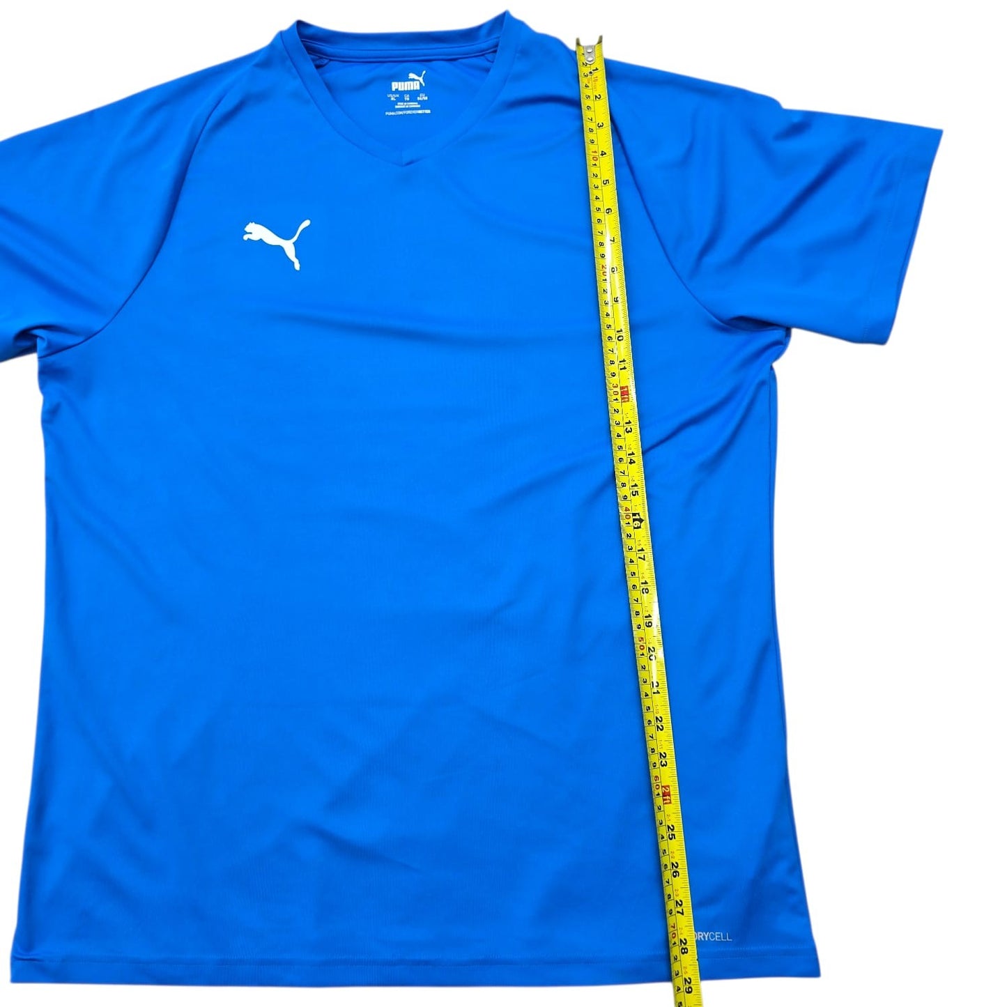 PUMA Men's Electric Blue DryCELL Soccer Jersey XL