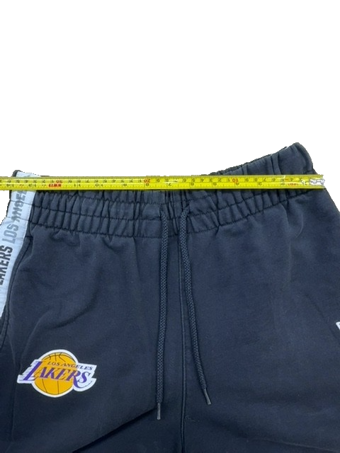 New Era LA Lakers Black Men's Shorts S Cotton Drawstring