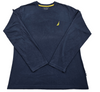 Nautica Men's Navy T-Shirt – Size S, Long Sleeve