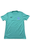 Nike Dri-FIT Teal T-Shirt L Short Sleeve Crewneck Poly Jersey