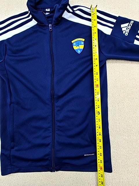 Adidas Men's Navy Blue Primegreen Track Jacket Size S