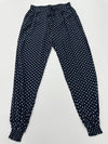 E&D Women Navy Track Pants size L product image 1