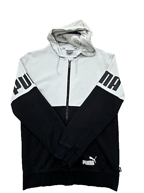 Puma Men's Multicolor Hoodie – Size S, Colorblock