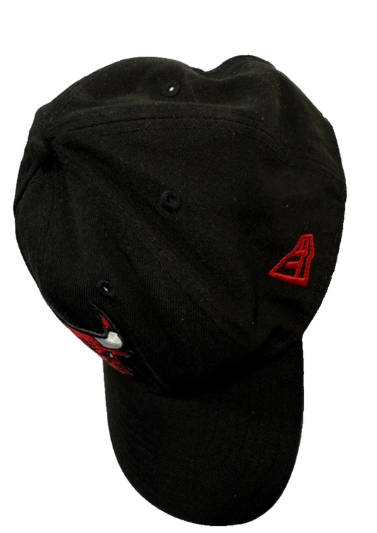 Chicago Bulls Unisex Black Hat, Logo, Embroidered