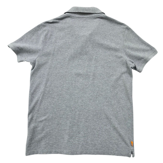 Timberland Men's Gray Polo Shirt Size M Embroidered Logo