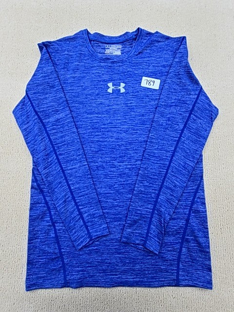 Under Armour Men's Blue Top – Size XL, Long Sleeve