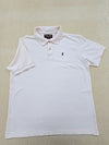 Marlboro Classics Men's White Polo Shirt – Size XL, Short Sleeve, Cotton – Ref 0770B