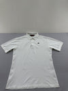 Kappa Men's White Polo Shirt – Size L, Short Sleeve, Cotton – Ref 4368B