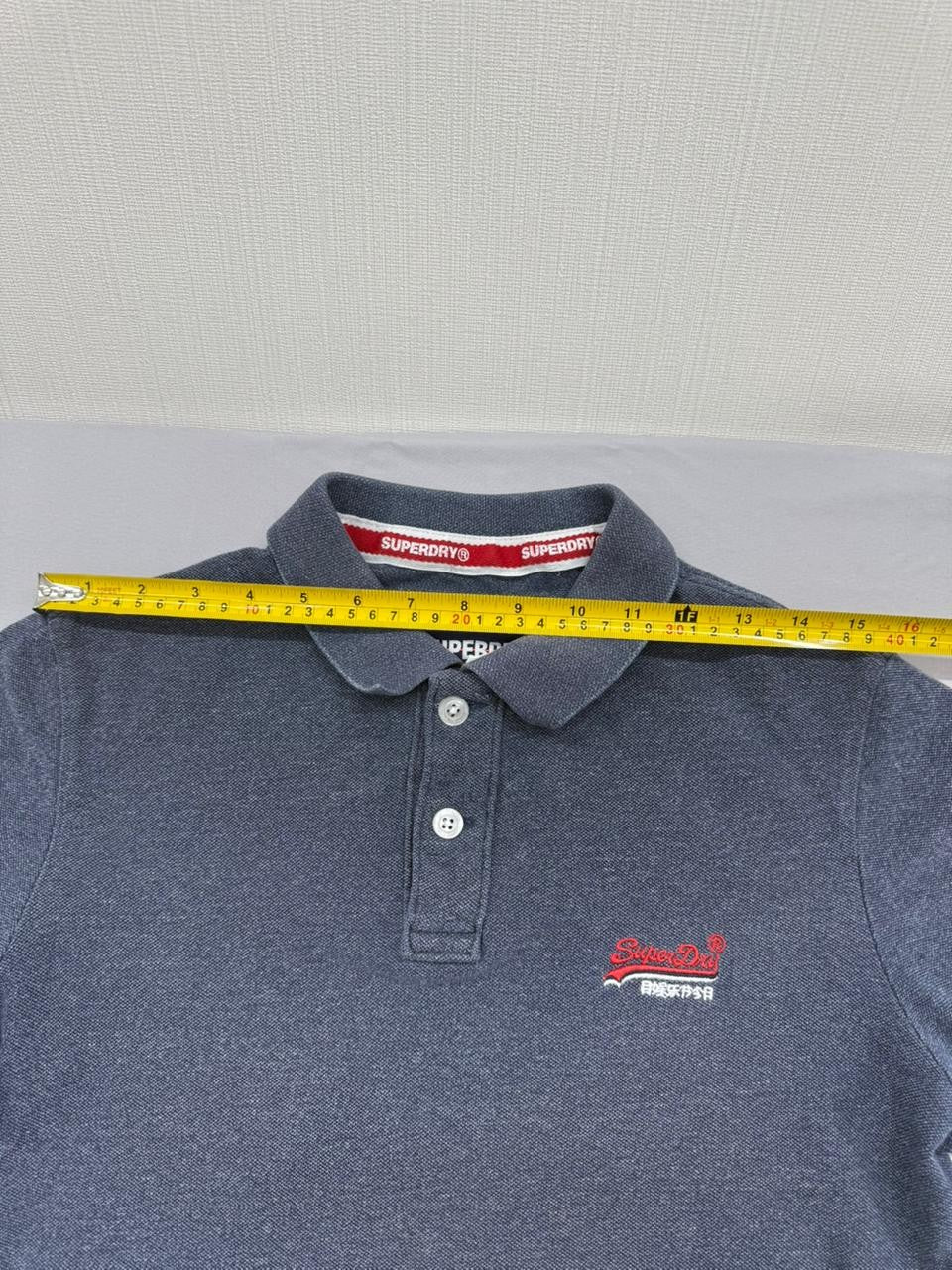Superdry Men's Navy Short Sleeve Polo Shirt Size M M1100094A