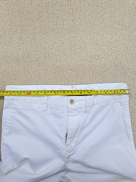 Polo Ralph Lauren Men's White Stretch Chino Shorts
