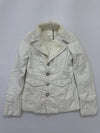Diesel Women White Coat size M product image 1