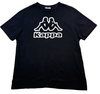 Kappa Men's Black T-Shirt – Size XL, Logo