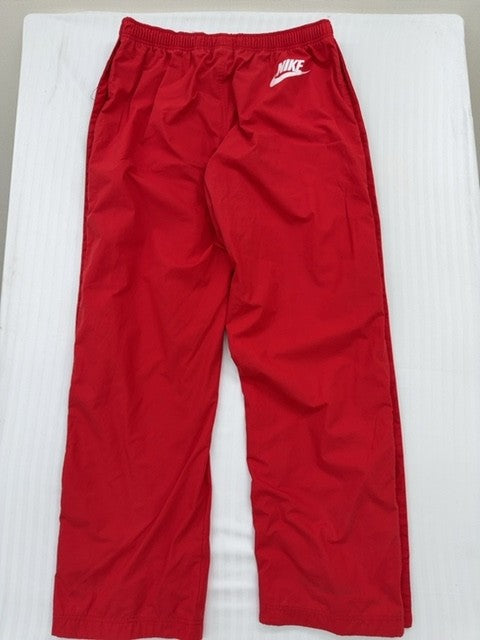 Nike Men's Red Track Pants – Size XXL, Relaxed Fit