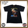 Joligolf Muay Thai Men's Black T-Shirt – Size S, Cotton